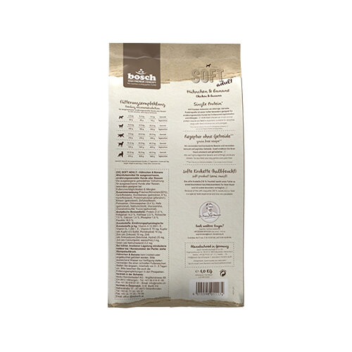 Bosch HPC Soft Adult Dog Food - Chicken & Banana - 2,5 kg