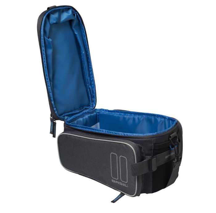 Basil Sport Design Top Case Trunkbag + MIK adapter plate - grey