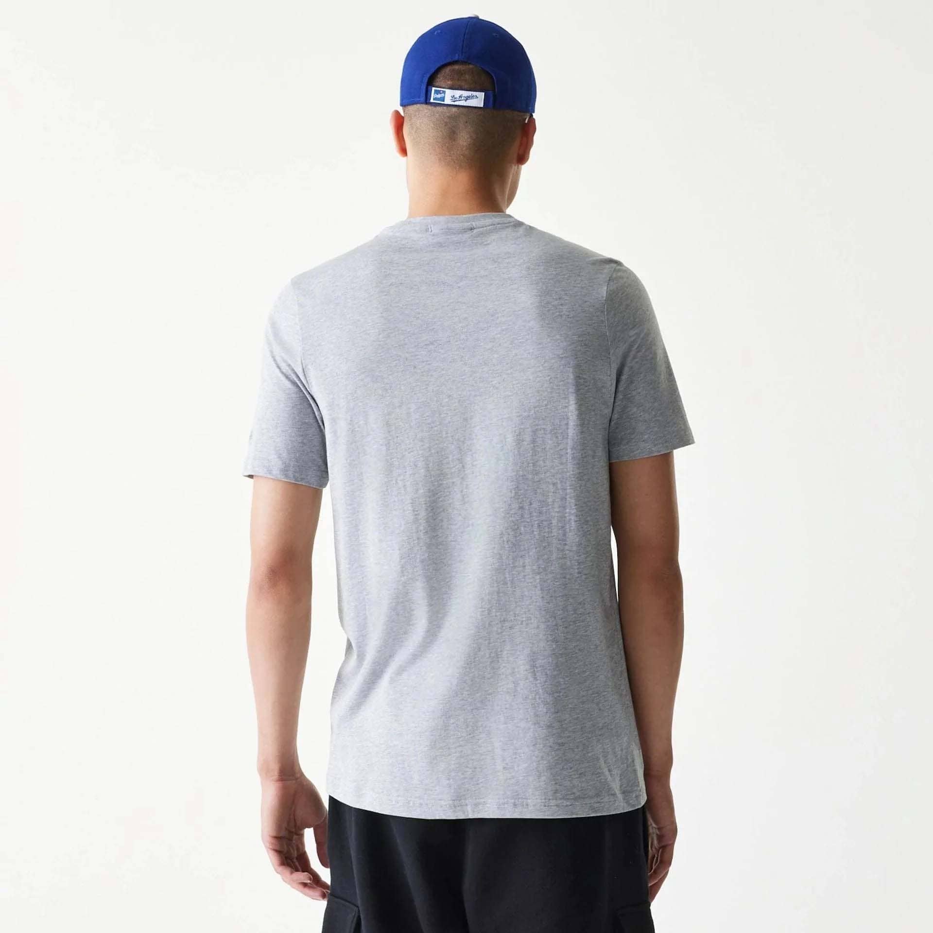 Los Angeles Dodgers Team Logo Baseball MLB T-Shirt Grey