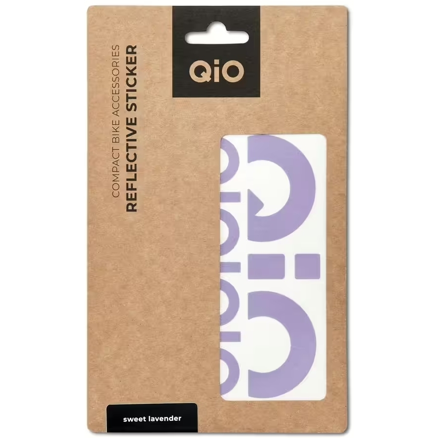 QiO Reflective Sticker - for frame color sweet lavender matt