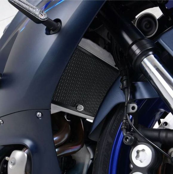 R&G Racing titanium radiator protectionYAMAHA 700 R7 - 2021 - 2025Ref : RGR00144A / 1117885