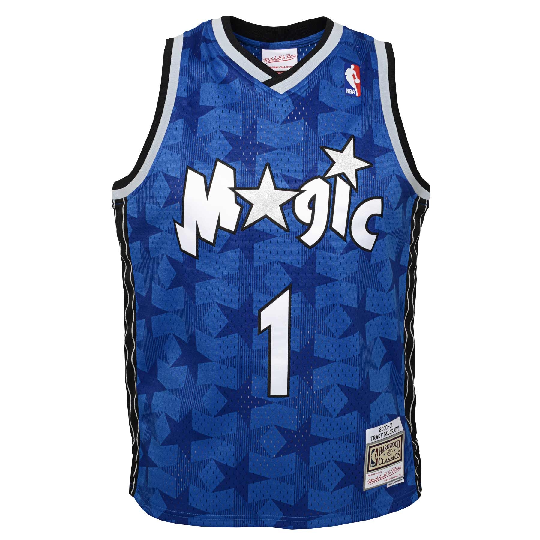 Tracy McGrady #1 Orlando Magic 2000-01 Youth Swingman NBA Jersey Blue (YOUTH)
