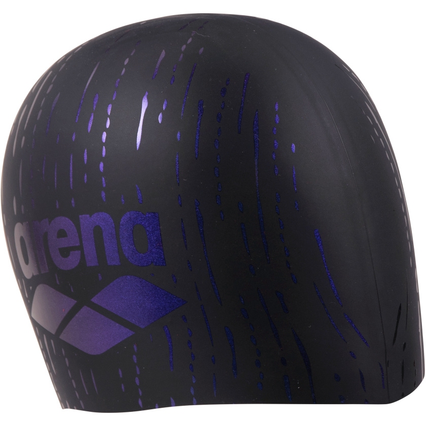 arena Shine Swim Cap - Black/Blue