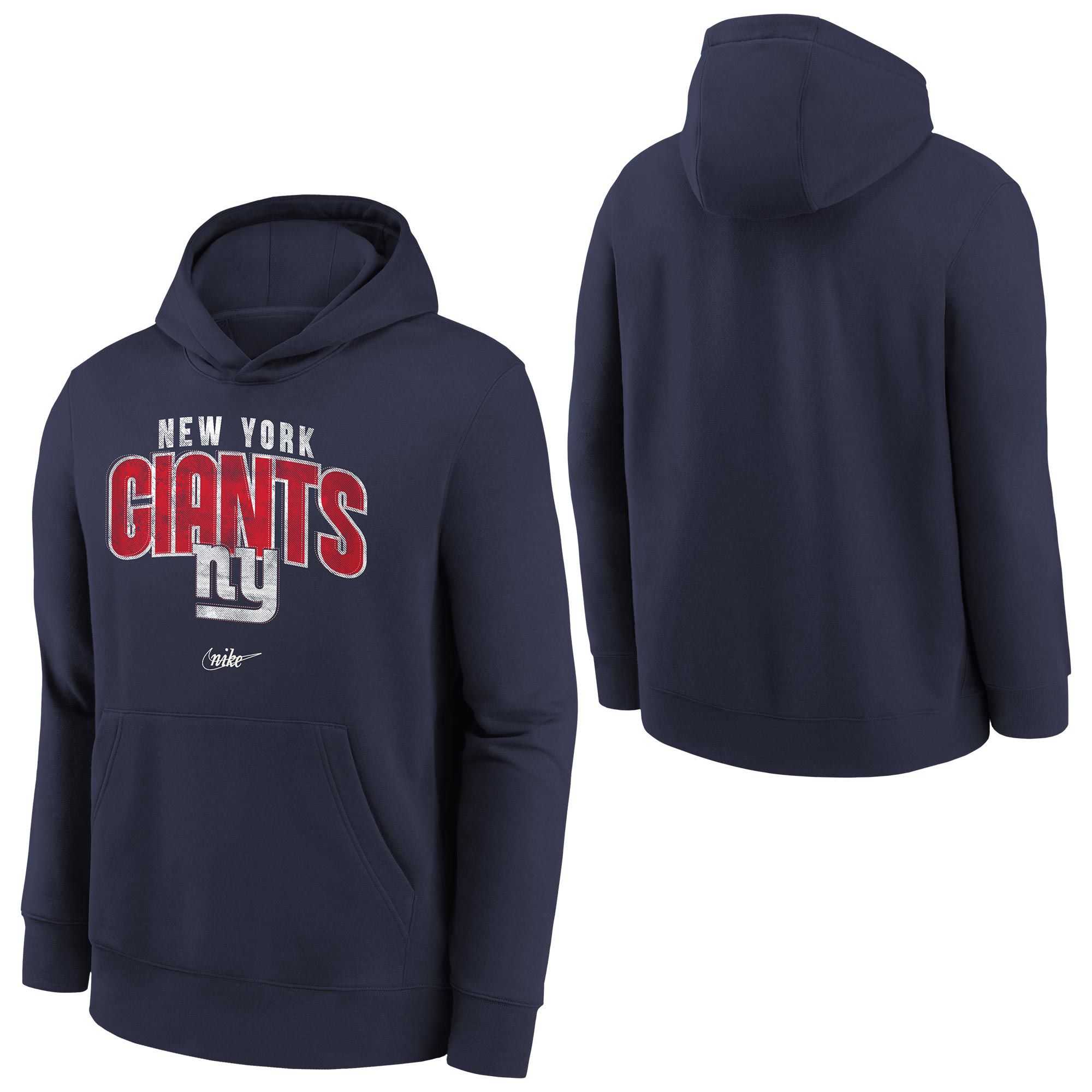 New York Giants Rewind Shout Out Nike Club NFL Hoodie (YOUTH)