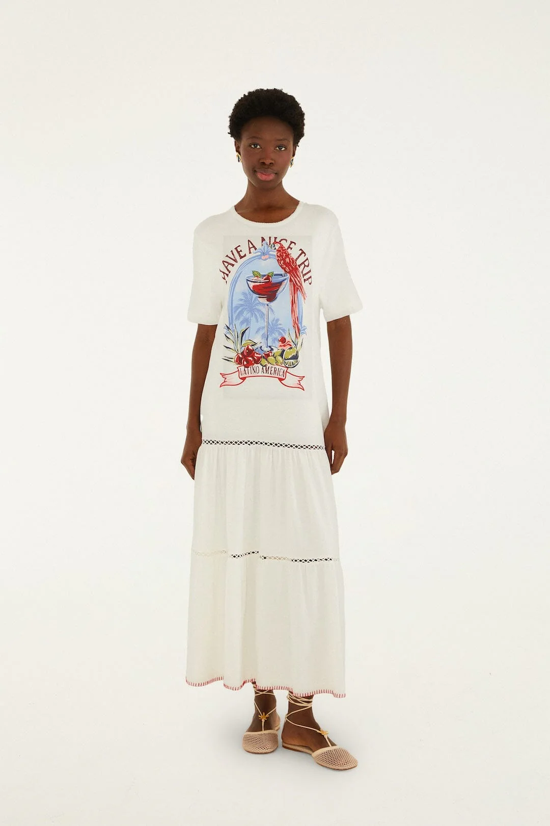 Have A Nice Trip  Maxi Dress