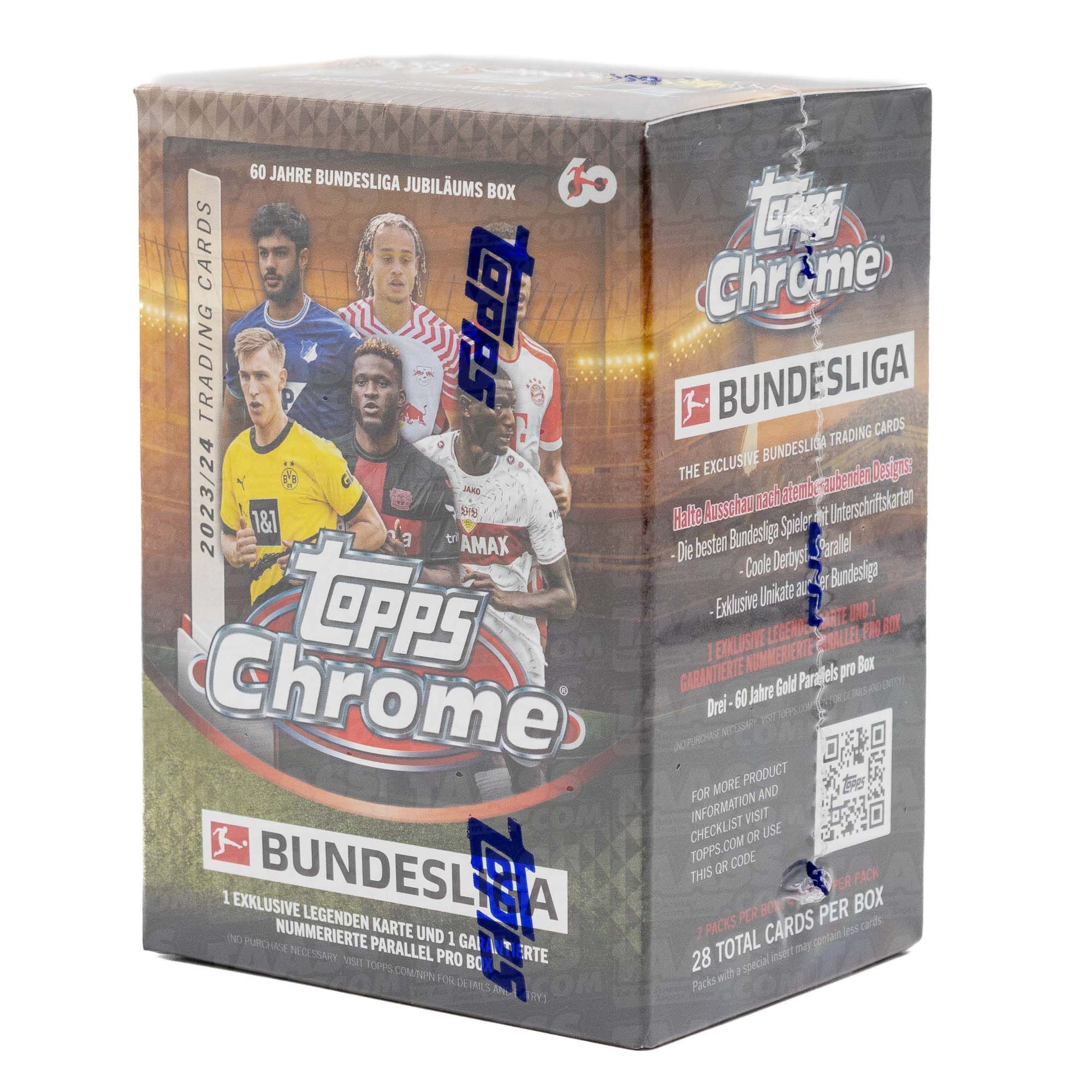 2023/24 Topps Chrome Bundesliga Soccer (Fussball) Blaster Box