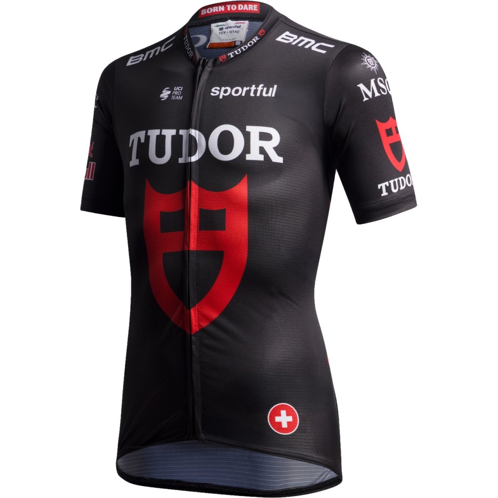 Sportful Team Tudor Jersey Kids - 002 Black