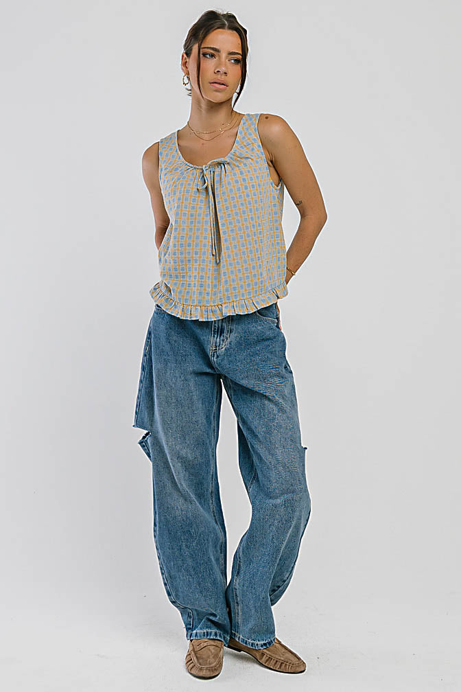 Brielle Plaid Tank
