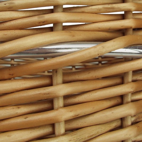 KLICKfix Wicker Basket Mini 0398MINI Handlebar Basket - 13L - natural