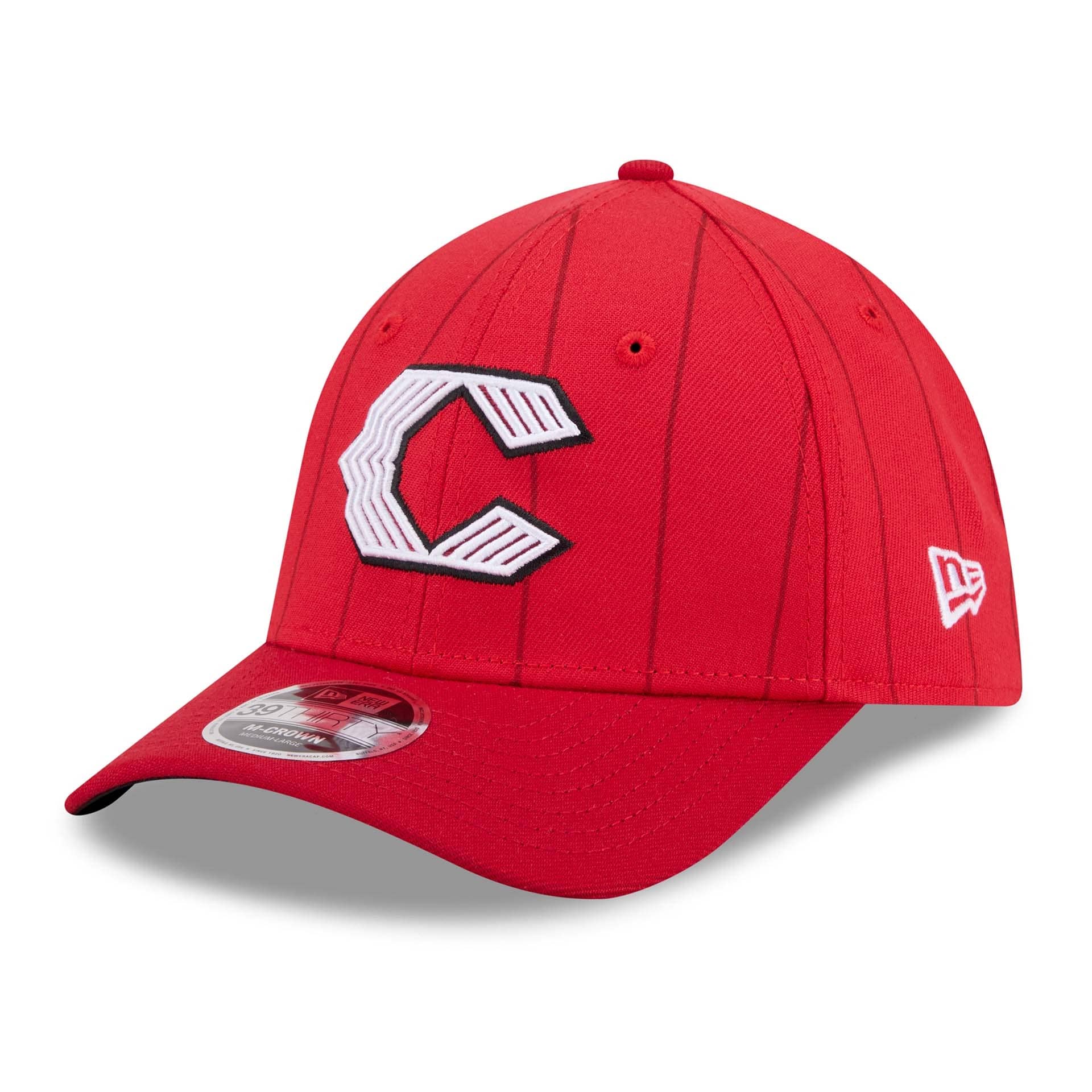 Cincinnati Reds MLB City Connect 39THIRTY M-Crown Flex Cap Red