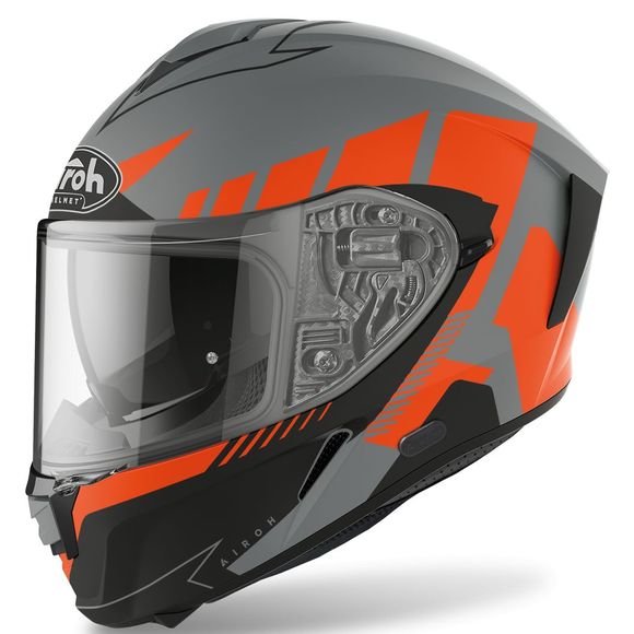 Airoh SPARK Full-Face Helmet - RISE - MATT - OrangeRef: AR1200