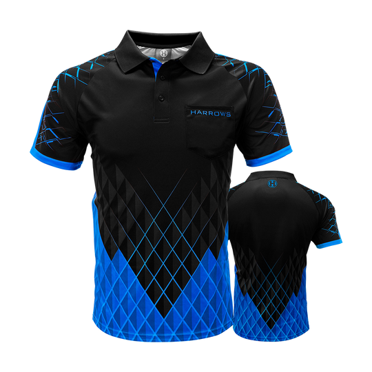 Harrows Paragon Dartshirt - Blau