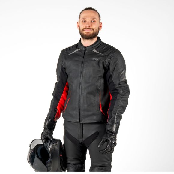 Dxr Alonso Evo Motorcycle Jacket - Black / RedRef: DXR0896