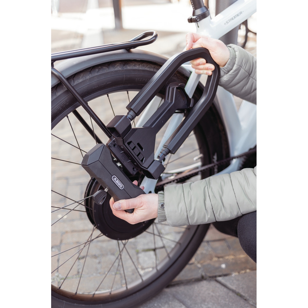 ABUS Granit Super Extreme 2500 - 230x102mm - 165HB230 U-Lock + Holder USH2500