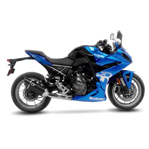 Complete Leo Vince LV-14R Line - Racing - BlackSUZUKI 800 GSX-8R - 2024Ref: Lv1397 / 15606Bu