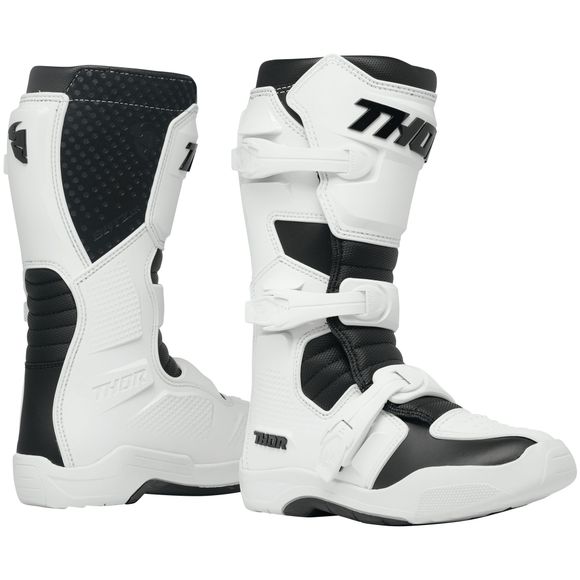 Bottes cross Thor BLITZ XR - FEMME 2025 - Blanc / NoirRef : TO3104
