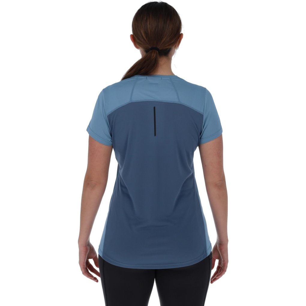 Inov-8 Performance Short Sleeve T-Shirt Women - blue grey/slate