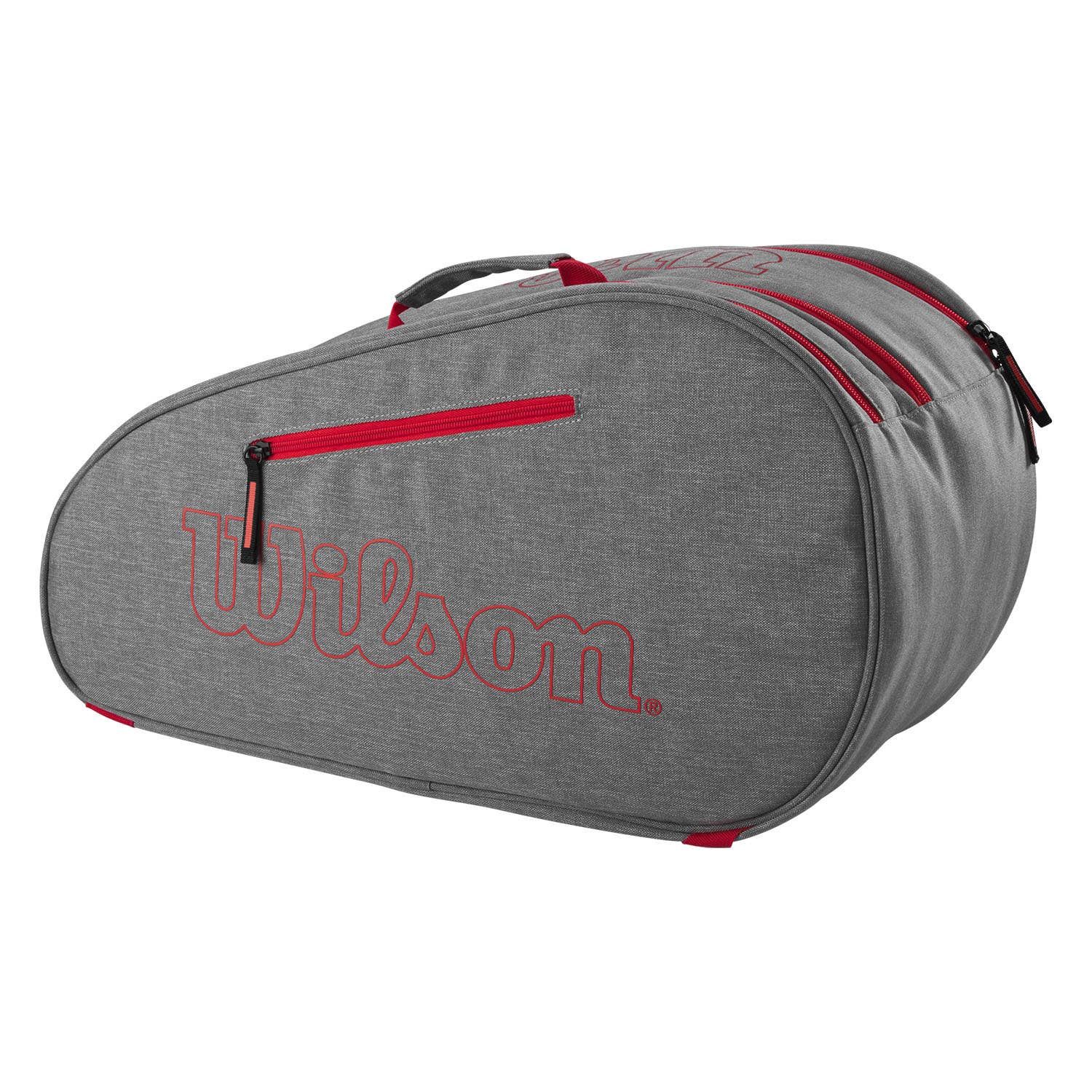 WILSON TEAM PADELBAG RED GRAY WR8903704001