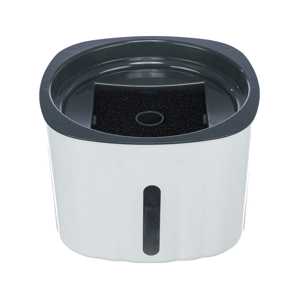 Trixie Drinking Fountain Flower - White/Greyr