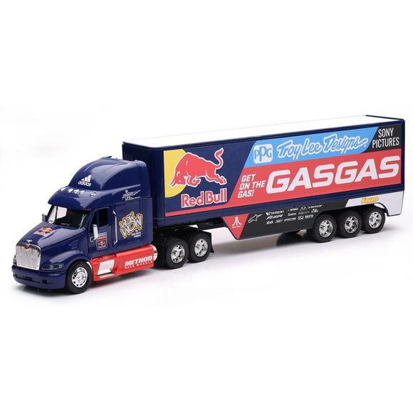 Newray Team Gas Gas Red Bull Truck Miniature - 1/32 Scale - Red / BlackRef: NRY0003 / 11053