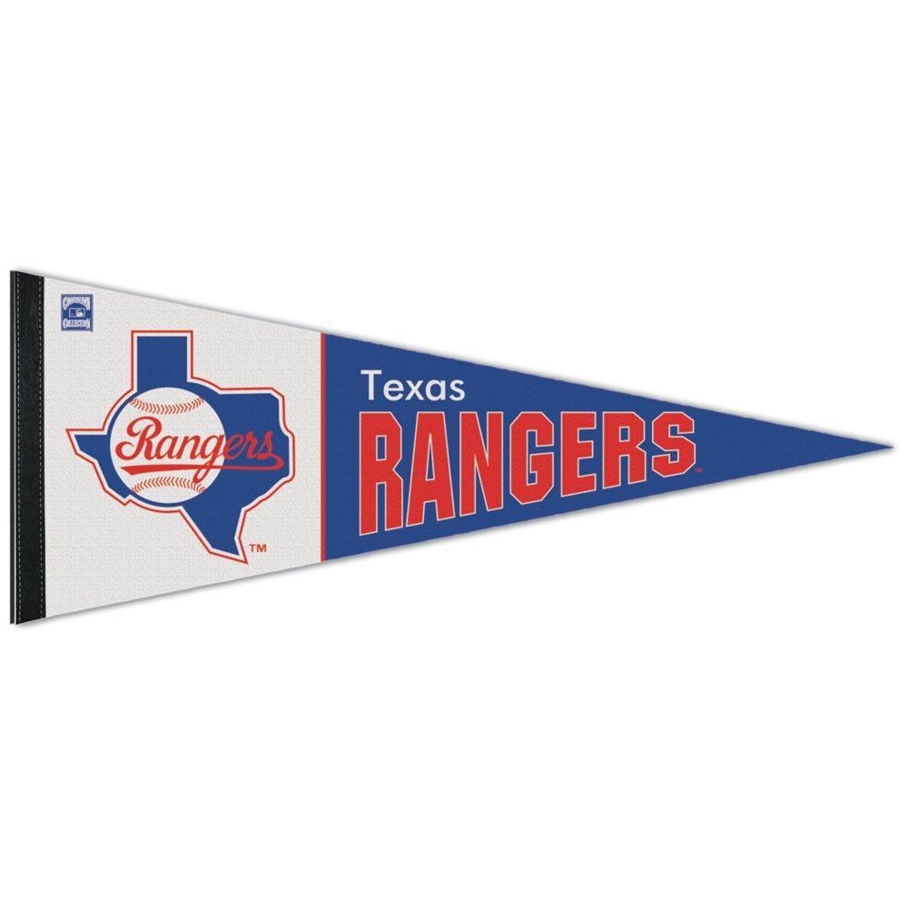 Texas Rangers Cooperstown Premium MLB Pennant
