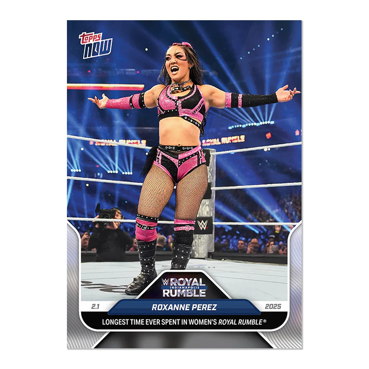 Roxanne Perez - 2025 WWE Topps NOW® Card 16