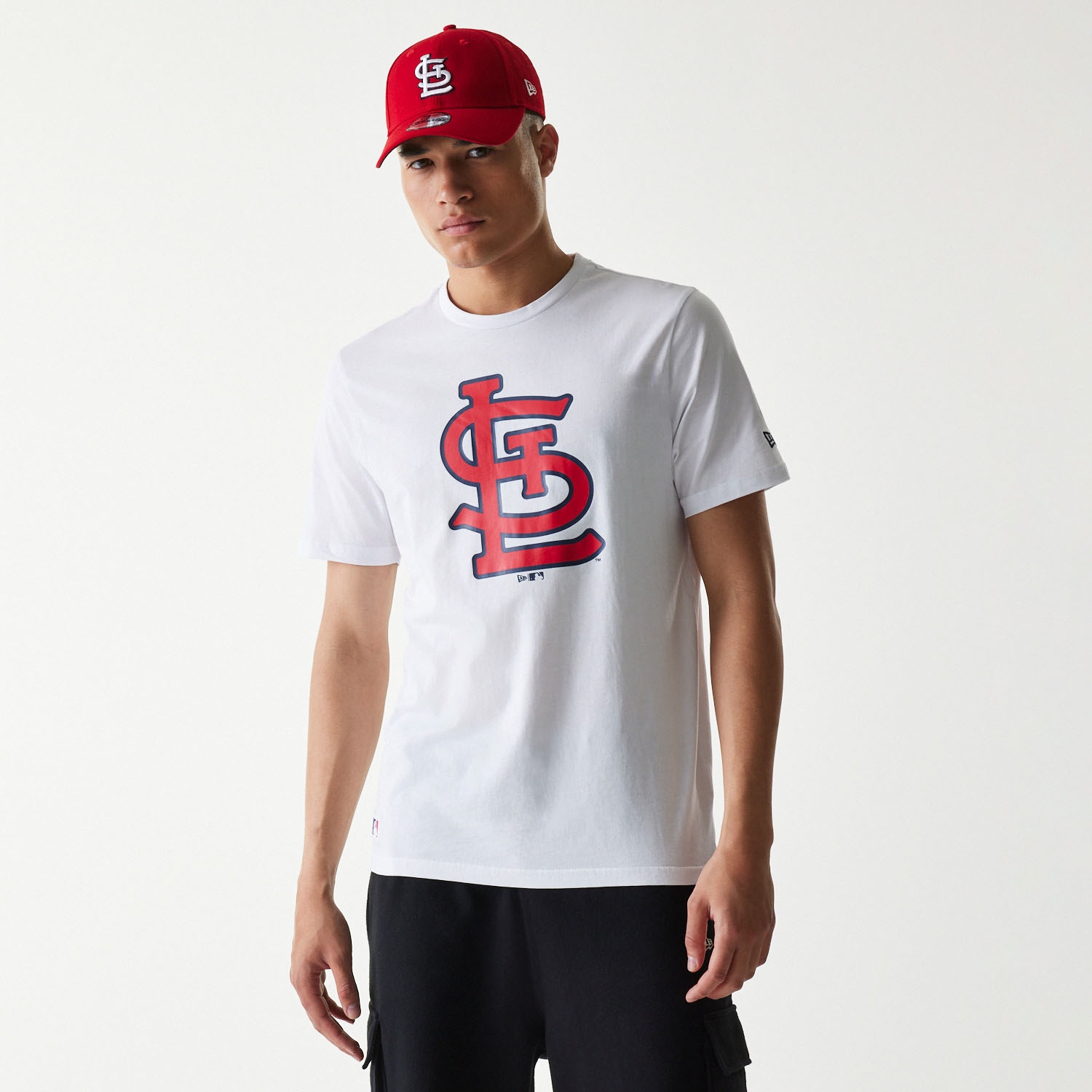 St. Louis Cardinals Team Logo MLB T-Shirt White