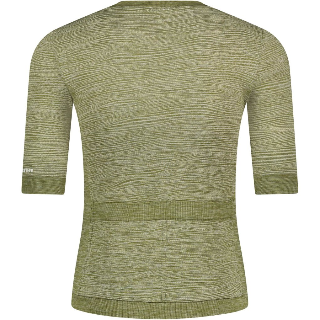 Shimano Evolve Terra Seamless Short Sleeves Jersey Men - dark olive