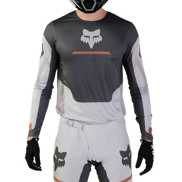 Fox FLEXAIR cross jersey - OPTICAL 2024 - GrayRef: FX4097
