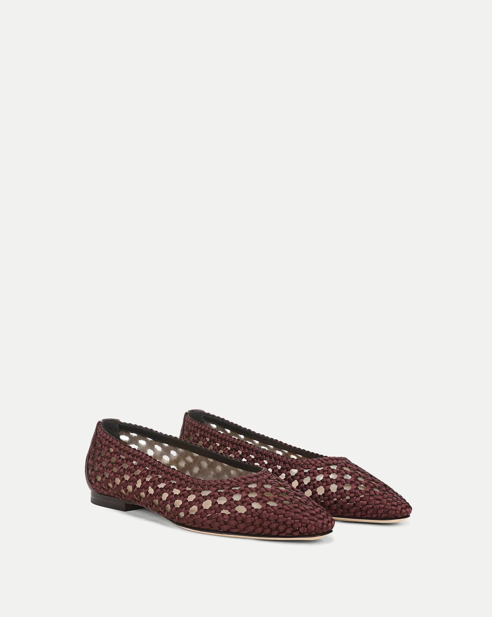 Cienna Woven Satin Flat
