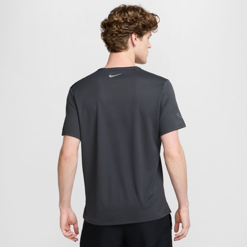 Nike Miler Flash Dri-FIT UV Short Sleeve Top Men - dark smoke grey/reflective silver IB4127-070
