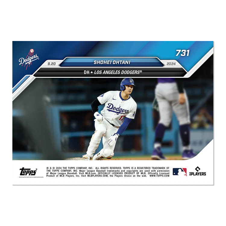 Shohei Ohtani - 2024 MLB TOPPS NOW® Card 731