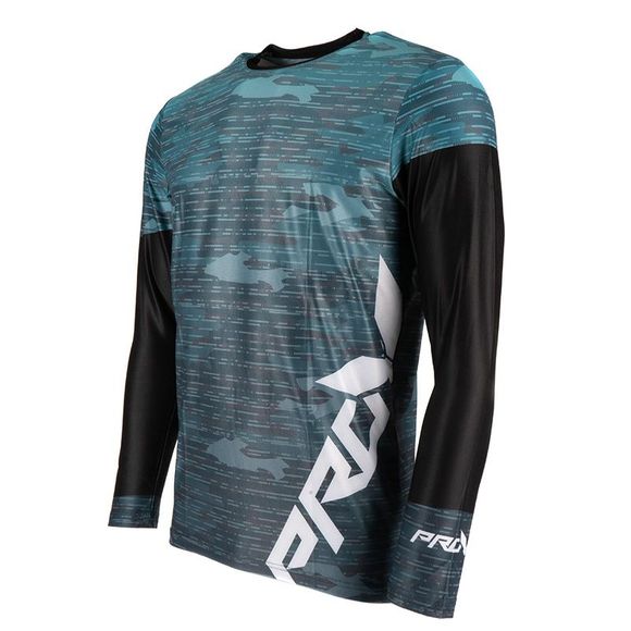 Prov MARTIAN 2026 cross jersey - Green / BlueRef: pov0082-ccatu