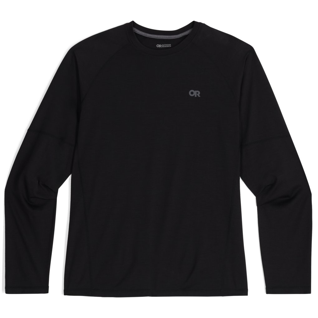 Outdoor Research Alpine Onset Merino 150 Crew Long Sleeve Shirt Men - black