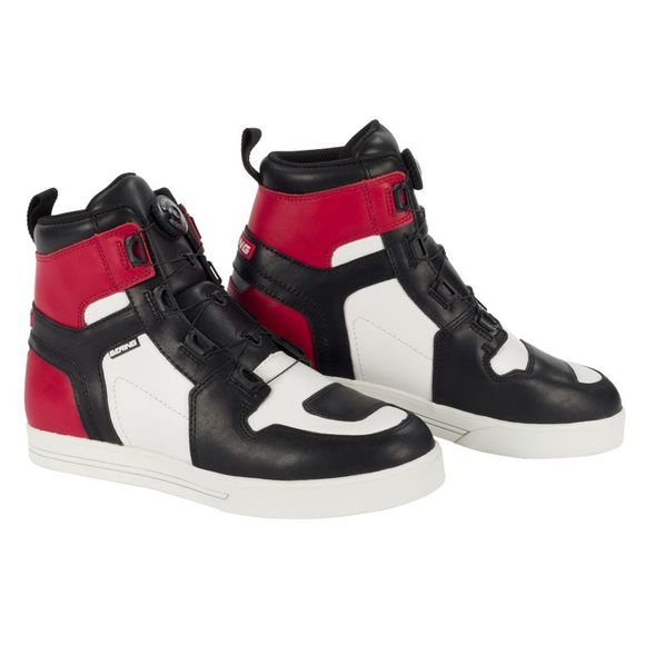 Bering Reflex - Black / White Motorcycle SneakersRef: BR1560