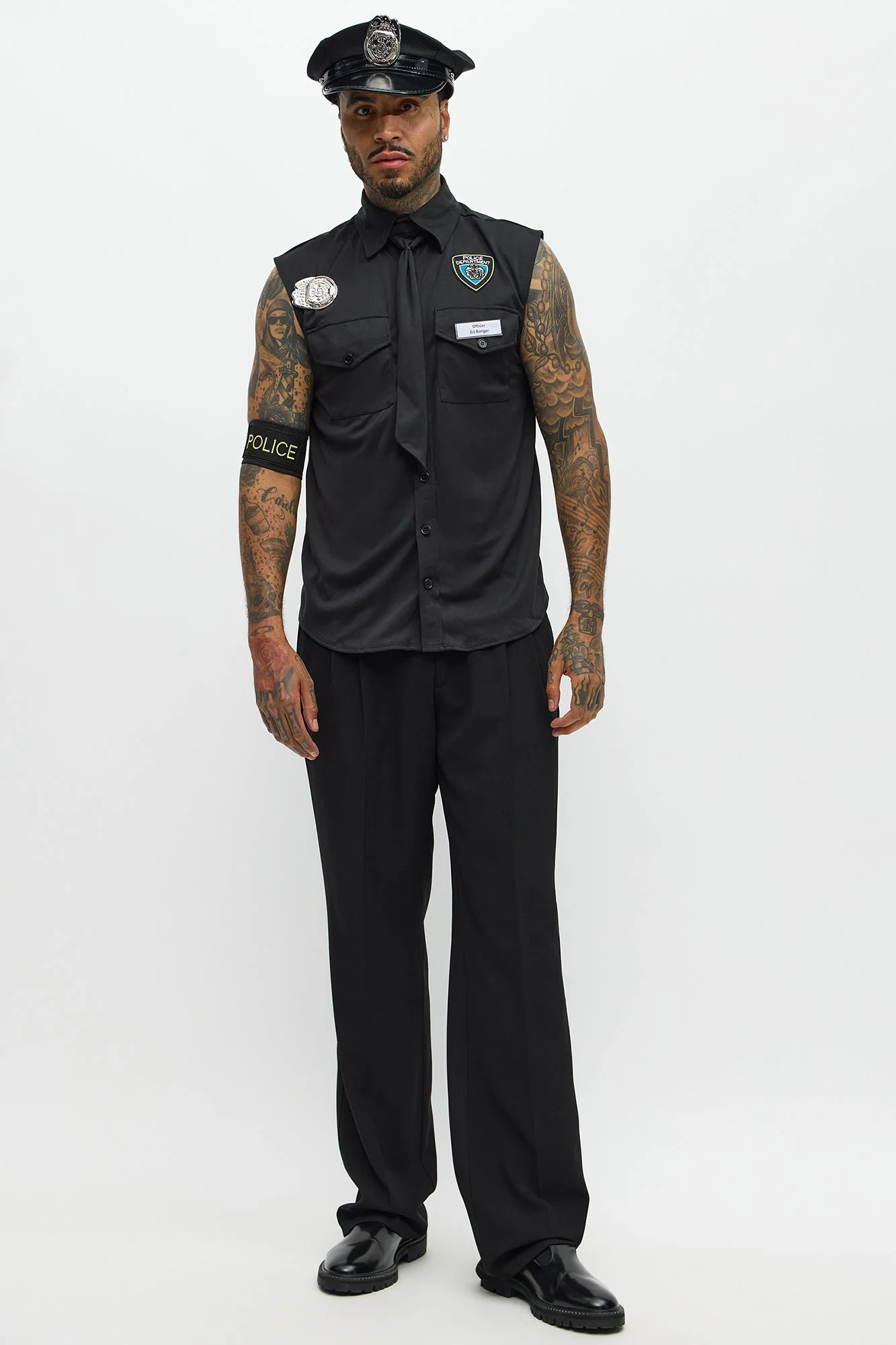 Dirty Cop Costume Set - Black