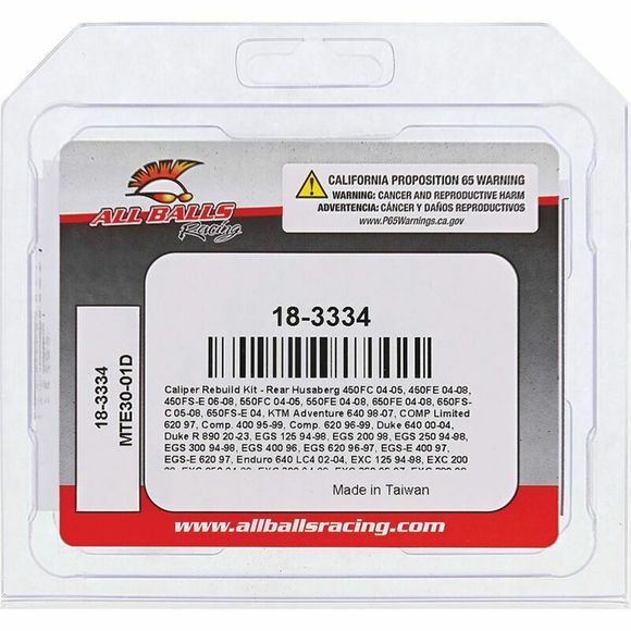 All Balls Brake Caliper Repair Kit 1149119Ref: All01589A / 1149119