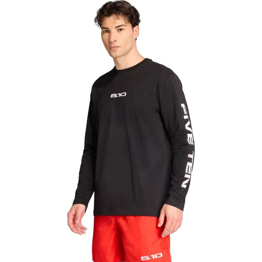 Five Ten Logo Longsleeve Shirt Men - Black