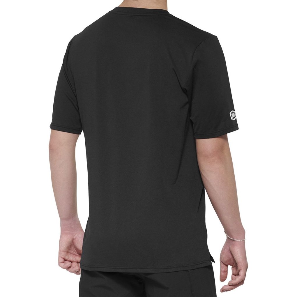 100% Airmatic Short Sleeve Jersey Men - black