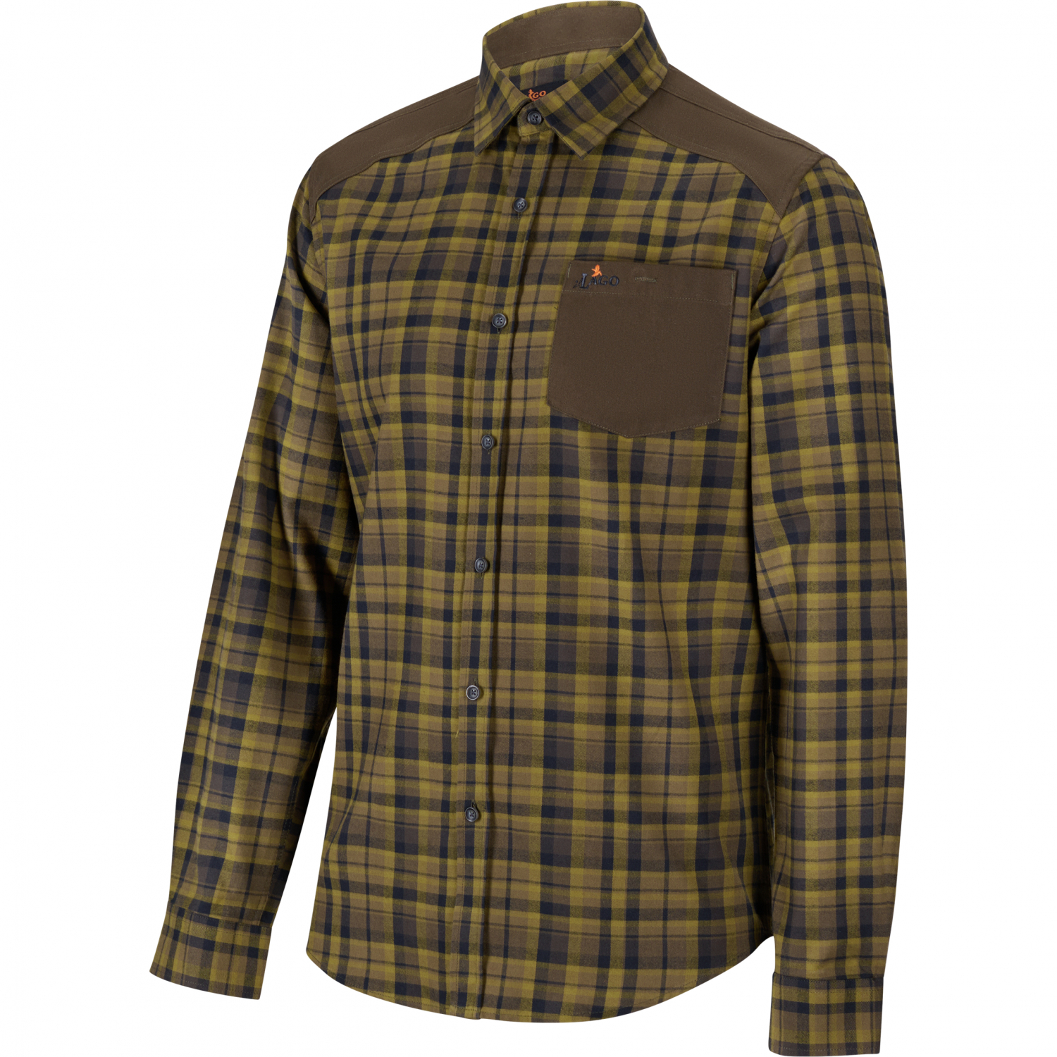 il Lago Prestige Finn Outdoor Shirt Men (Olive\/Black)