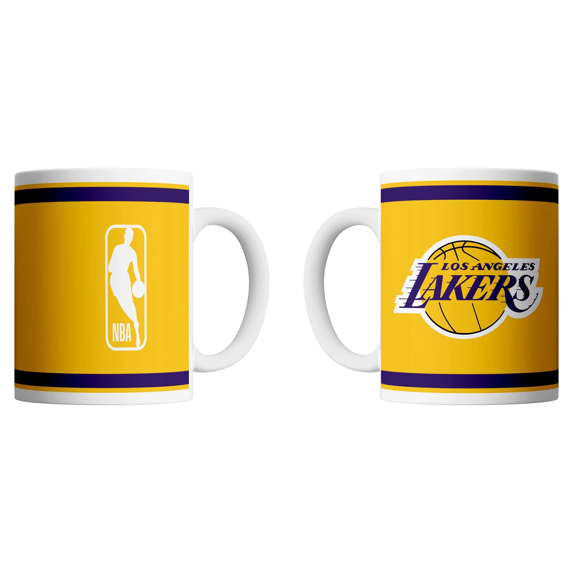 Los Angeles Lakers Logo & Shield NBA Mug (330 ml)