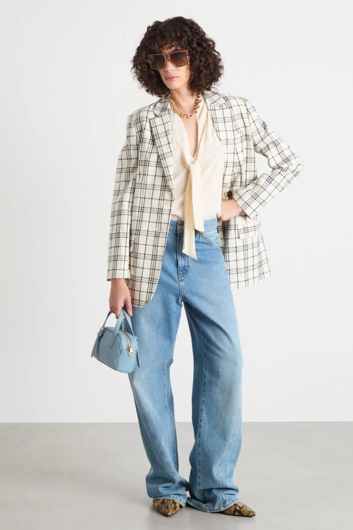 Wide-leg jeans - BLUE