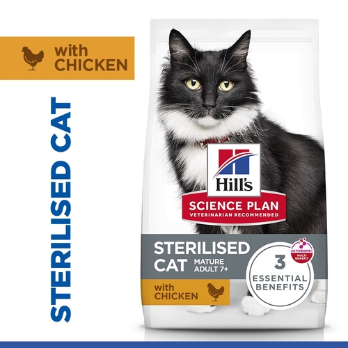 Hill's Science Plan Sterilised Cat - Mature Adult 7+ - Chicken - 1.5 kg