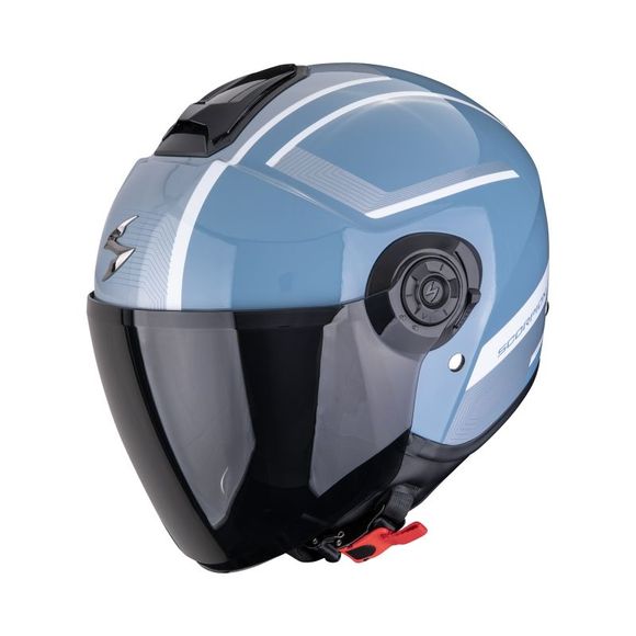 Casque jet Scorpion Exo EXO-CITY II - COSMOS - Bleu / GrisRef : SC1231