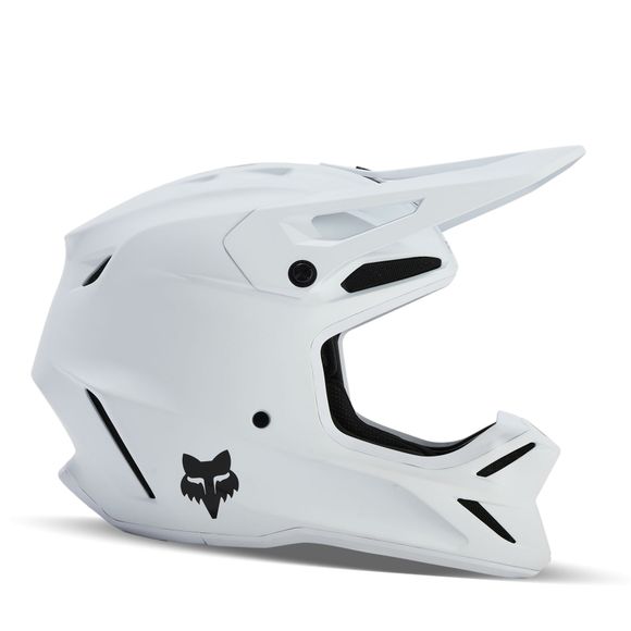 Fox V3 cross helmet - SOLID 2024 - WhiteRef: fx4082-c6217