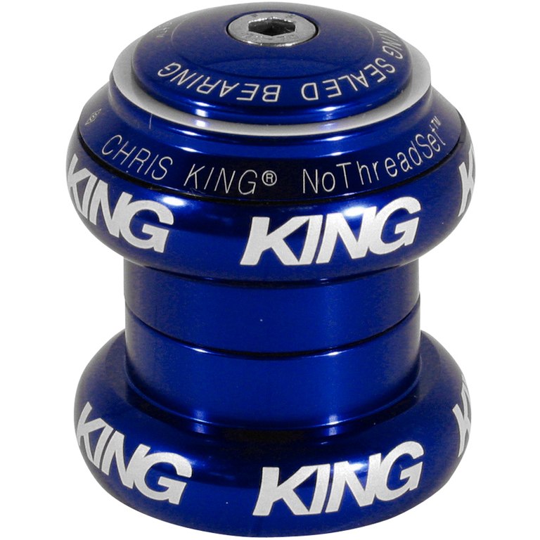 Chris King NoThreadSet Headset 1 inch - EC30/25.4 | EC30/26 - Classic Logo Print - different colors