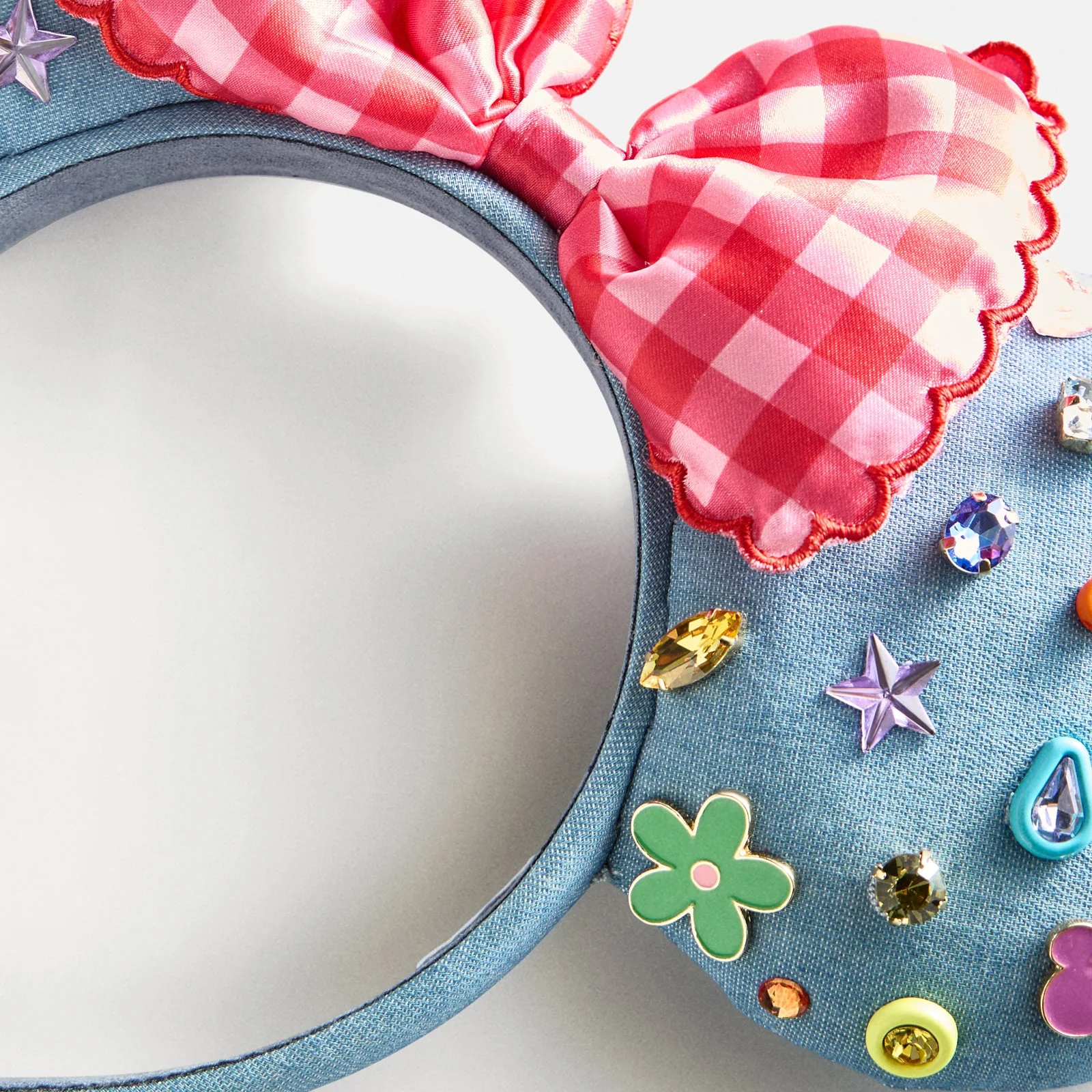 Disney Minnie Mouse Denim Ears Headband - Minnie Mouse Denim Ears