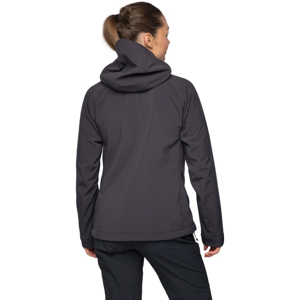 Bergans Vaagaa Softshell Jacket Hood Women - black