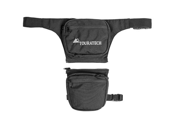 Touratech leg bag - Black UniversalRef: Trt01519A / 01-055-1051-0