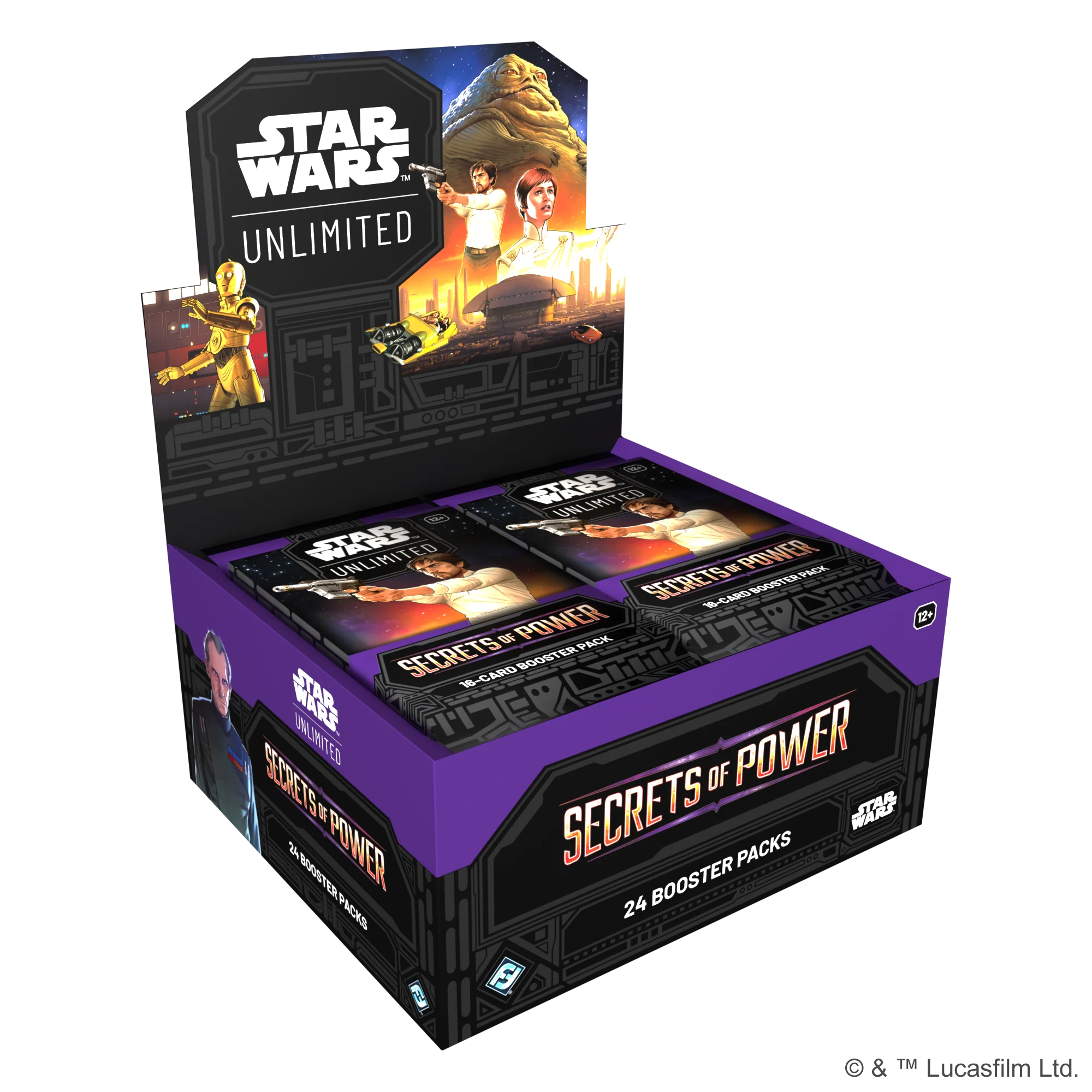 Star Wars: Unlimited - Secrets of Power: Booster Display